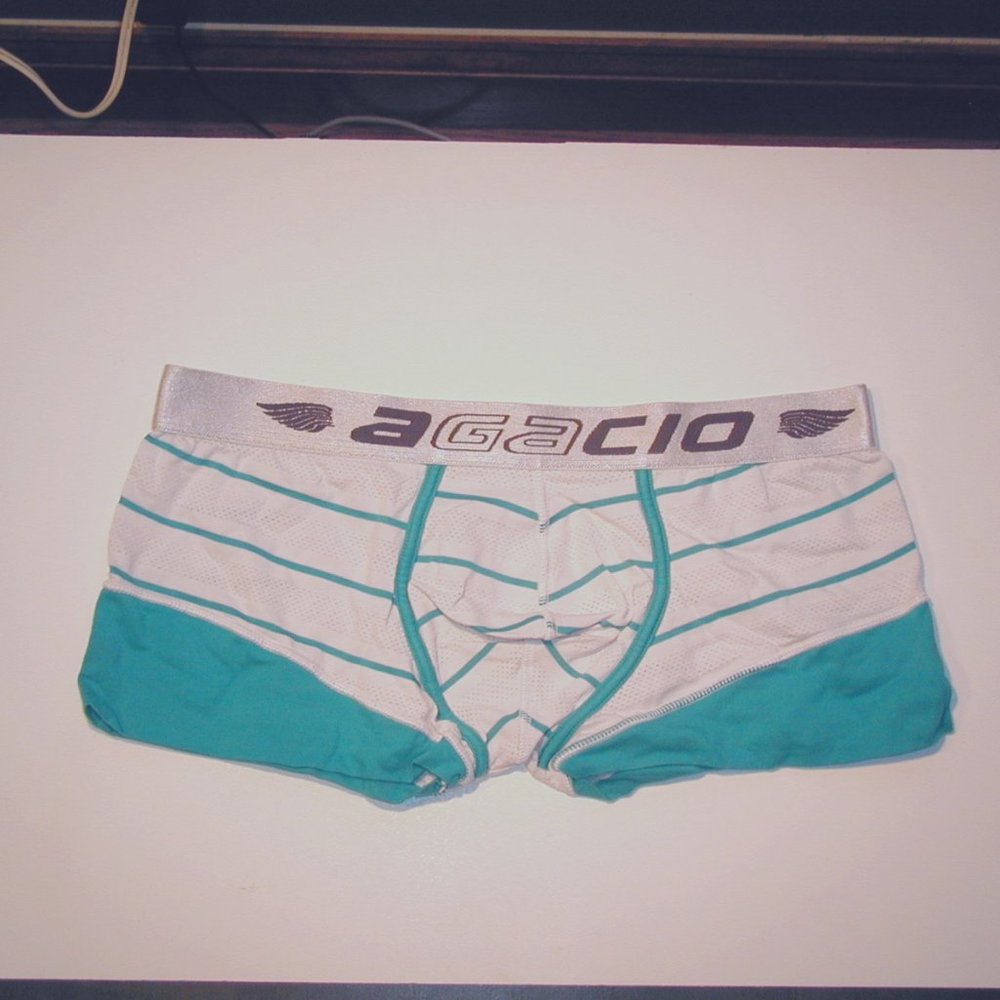 AGACIO TRUNKS - WHITE (Size:XL)